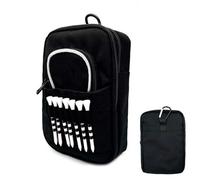 Golf Ball Holder - 14x5x21cm Golf Accessory Pouch, Multi-Pocket Golfs Ball Storage Bag, Tough Protection Tee Organizer | Valuables Carrying Case for Men Women Golfers on Course or Practice Range