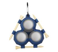 Golf Ball Holder Case, Golf Ball Holder with Dangling Clip Buckle, Portable Golf Accessories, Golf Ball Protection Carrier for Golfers and Golf Enthusiasts, blue, see description, See description