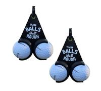 Golf Ball Holder, Easy to Hang Personalized Words Portable Golf Tools Accessories Storage Bag for Organizing Lightweight & Convenient Gift for Golfers(B)