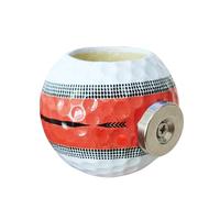 Golf Ball Holder - Magnetic Cart Mounted Storage Case, Compact Accessory Supporting Ball Carrying And Smoker Rest Placement During Play | Practical Organizer For Golfers Course Cart Practice Round Con
