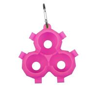 Golf Ball Holder, Silicone Golf Ball Cover,Golf Ball Holder with Hanging Clip Buckle | Portable Golf Ball Carrying Bag, Go Ball Protection Carrier