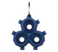 Golf Ball Holder - Soft Silicone Case Holds 3 Balls, Protective Portable Carrier, Compact Golf Accessory | Secure Storage Solution For Golfers Enthusiasts Practice Training Course Travel Play Gear