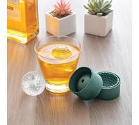 Golf Ball Ice Moulds Set Large Ice Cubes Reusable Drink Novelty Dad Gift