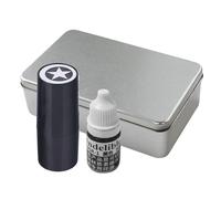 Golf Ball Identification Stamp - Mini Engraving Gadget, Easy Grip Handle, Multipurpose Marker to Sports Balls to Improve Recognition on Team Challenges, Outings, Outings