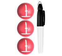 Golf Ball Line Marker | Precision Liner With Pen | Putting Alignment Tool For Players Helps Men, Women, And Beginner Golfers Improve Accuracy Consistency On The Green - Perfect Enthusiasts Tra