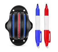 Golf Ball Liner Tri-Lines Golf Alignment Kit With Golf Ball Marker Pens Golf Ball Markers Golf Accessories For Men Women Outdoor Golf Training