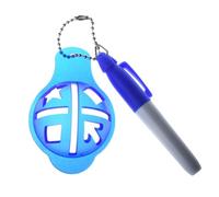 Golf Ball Marker - Alignment Reusable Stencils, Ball Line Markers Template for Putting Accuracy, Golf Training Tool with Easy Placement Design, Marker Accessory for Course or Practice Use