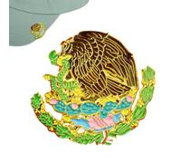 Golf Ball Marker - Clip - Decorative Magnetic Metal Emblem, Cap Clip on Theme, Colourful Badge Accessories, Edge Marker | Unique Golf Gift for Players Men Women H