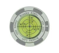 Golf Ball Marker Hat Clip, Golf Ball Markers to Put Green, Accurate Training Accessories Reading Aid, Hat Clip Accessories Putting Accessories Des Resistant