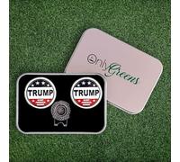 Golf Ball Marker & Hat Clip Set - Trump "Keep America Great" | In Gift Tin