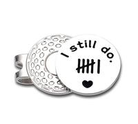 Golf Ball Marker Iron Gifts for 6th Anniversary Wedding Gifts for Husband Gift from Wife Golf Accessories for Men Couple Gifts for Boyfriend Girlfriend Birthday Christmas Stocking Stuffers for Women