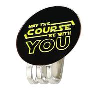 GOLF BALL MARKER - Magnetic Ball Marker, Best Magnetic Ball Marker for Golfers | Golf Ball Marker with Hat Clip Golf Hat Clip Small Unique Golf Collection Golf Accessories for Golf Enthusiasts, single