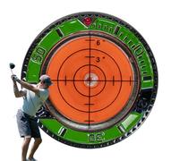Golf Ball Marker - Portable Green Reading Accessory, Compact Ball Spot Device, Clear Gradient Display for Skill Development, Practice Drills and Better Scorecards, 3.5x3.5cm