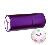 Golf Ball Marker Stamp - moistureresist red ink, clear emblem, swift marking, ergonomic hold improved trajectory aid | with backyard putting green drills home practice mastery skillset flow balance