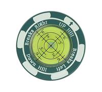 Golf Ball Markers For Putting Green 5.79x3.43x0.39 Inches, Golf Trainer Accurate Reading Aid - Training Aid Multipurpose Hat Clip For Indoor Outdoor Use
