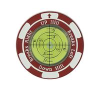 Golf Ball Markers For Putting Green 5.79x3.43x0.39 Inches, Golf Trainer Accurate Reading Aid - Training Aid Multipurpose Hat Clip For Indoor Outdoor Use