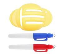 Golf Ball Marking Tool | Quick Dry Drawing Template Including Pen,Golf Ball Marking Template - for Outdoor, Backyard, on Tour, During Exercise, On The Track, Driving Range and Green