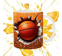 Golf Ball Mug, Gift for Golf Lovers, Unique Ceramic Golf Drinking Cup, Ceramic Golf Ball Coffee Mug, Inspirational Gifts for Dad or Husband