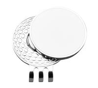 Golf Ball - Position-Strong - Durable Clip On Steel, Belt Closure Design, Magnetic Rating Marker | Compact Pocket Emblem, Practical Course Accessory Tag, Portable T-Shirt Location Plate, Easy-Grab