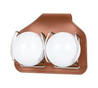 Golf Ball Pouch - Portable Hands Free Belt Organizer with Detachable Clip | Golf Tee Pouch, For Outdoor Indoor Garage Green Range Simulator Practice Striking Putting