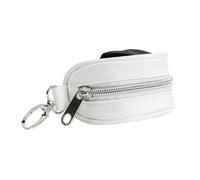 Golf Ball Pouch - PU Leather Organising Accessories for Golf Training Equipment, Ball Holder Belt Pouch - For Men Player Father Dad Husband Him Golfer