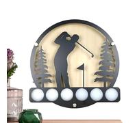 Golf Ball Presentation Frame, Wall Golf Ball Holder Iron Presentation Golf Ball Stand, Storage Organizer | Practical Golf Ball Storage Organizer for Golfer Collectors, Men, 03 models, ???????????, See