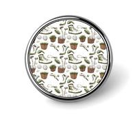 Golf Ball Print Pins for Backpack - Enamel Pins Cute Jacket Coat Hat Bags Badge Pin, Funny Novelty Unique Button Pin Women Men Fashion Jewelry Accessories