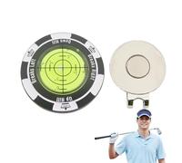 Golf Ball Reader - Bubble Level Marker, Precision Alignment Tool | Training Aid for Men Accuracy Practice, Accessories Function, Putting Improvement Guide, Setup Indicator, Swing Consistency Device