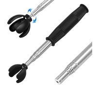 Golf Ball Retriever 4-Prong Suction Cup Pick Up Back Saver | Non Slip Grip Golf Ball Pickup Tool for Men Dad Women Husbands Friends Family Outdoor Golfers Players Lake Water Bush
