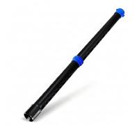 Golf Ball Retriever Ball Collector Picker Upper Tube Lightweight Aluminum Two Section Detachable Design Holds Up To Two Dozen Balls Suitable for, Black