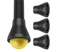 Golf Ball Retriever for Putter - 4-Piece Rubber Lightweight Flexible | Putter Ball Retriever Pickup Tool | for Practice Training Putting Green Golfer Player Beginner Dad Men