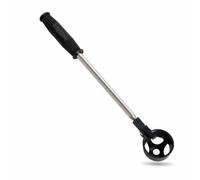 Golf Ball Retriever Telescopic Picker Tool With Stainless Steel Shaft And Secure Locking Mechanism Lightweight Construction For Water Hazards And Bunkers suitable for golfers on the course, Black