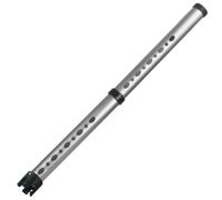 Golf Ball Retriever Tube Pickup Stick Collector With Claw Head Hold And Rounded End Cap Lightweight And Easy Carry suitable for practice driving range putting green, Silver, style to 2