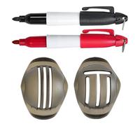 Golf Ball Scribe, Ball Marking Stencil, Drawing Marker Tool | Quick-Drying Ink, Precise Ball Designs, For Professionals, Enthusiasts & Beginners