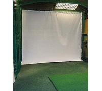 Golf Ball Simulator Screen - Portable Indoor Training Impact Projection Curtain for Golf Practice and Game Entertainment, 300cm x 200cm