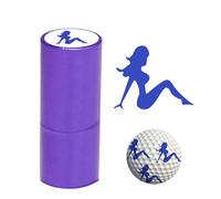 Golf Ball Stamp - Metal Stamp 5.3x1.5cm | 5ml Ball Stamp, Self Inking Stamp, Golf Marking Tool Waterproof Golf Gift Golfer Gift Accessories for Dad Husband Boyfriend
