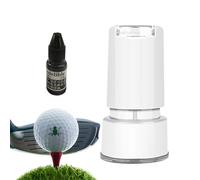 Golf Ball Stamper - Personalized Gollf Baall Marker Kit, Reusable Golf Ball Marking Tool | Self Inking Quick Dry Waterproof Ink Stamp, Portable Sports Accessory for Preschool Toys
