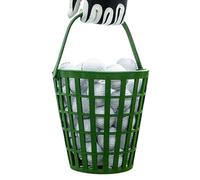 Golf Ball Storage Basket, Large Capacity Organizer, 50 Pieces All-Weather Container with Build, Heavy Duty Basket with Easy Carry Handle, Course Club Accessory Compact Design, Golf Ball Holder