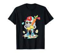 Golf Ball Sunglasses Easter Eggs Colorful Costume Player T-Shirt