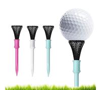 Golf Ball Tees | 3piece Mesh Design Base Reduce Friction,High-Elastic Indoor Golf Tees,for Practice Men Women Golfers Home Kids Dad