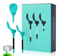 Golf Ball Tees - Petal Shape Trainer Accessories | Golf Course Tees | for Women Athlete Lovers Course Lawn Competition Swing Rod Practice