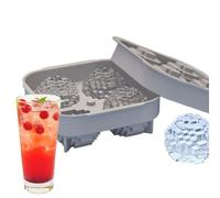Golf Ball Tray, Soft Silicone Freezer Mould, Ice Mould Made of Silicone for Whisky, for Cocktails, Tequila, Juice, Fruit, Chocolate, Vanilla, Sauce, Pudding