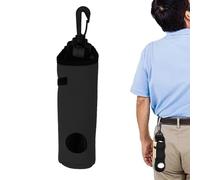 Golf Ball Waist Bag, Portable Golf Tee Holder Belt Clip Pouch, Golfs Carrying Accessory, Lightweight Sports Storage Organizer for Golfer Training Course Practice Outdoor Game, 8.27x1.77 Inches