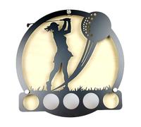 Golf Ball Wall Rack - Wall Mounted Golf Ball Display Holder | Round Storage & Showcase Stand | Decorative Collectible Display Rack For Lovers, Men, Women, Boyfriends, Girlfriends And Sports Memorabil