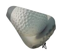Golf Ball Waterproof Bike Seat Cushion with Drawstring for Women Men Soft Padded Bicycle Seat Cover for Comfort Wide Road Bike Saddles Universal Fit for Mountain Exercise