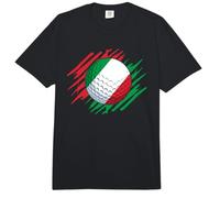 Golf Ball with The Flag of Italy Comfort Colors Adult Heavyweight T-Shirt