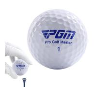 Golf Balls for Training | Portable Golf Balls | Double Layer Golf Ball - Indoor and Outdoor Training for Golf Training, Beginners Practicing