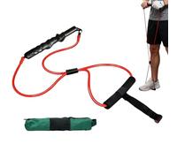 Golf Band, 67x24.6cm Telescopic Swing Strength Trainer, Elastic Exercise Rope | Durable Natural Latex Tubing 275g, Enhances Muscle Memory And Power For Better Driving