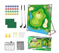 Golf Battle Play Set - Designed for Kids & Adults, Includes Swing Mat, Target Wall & Putting Trainer - Encourages Active Play, Coordination & Golf Skills