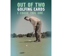 Golf Birthday Card Hole In One Card With A Hole In The Middle